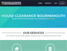 Tablet Screenshot of house-clearance-bournemouth.com